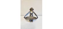 statuette art déco en bronze