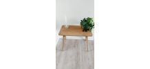 Table basse ancienne en chêne 