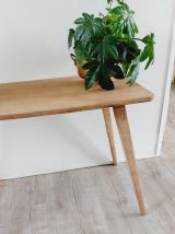 Table basse ancienne en chêne 