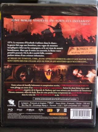 blu ray chroniques d erzebeth neuf sous blister