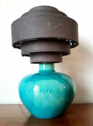 Lampe art déco par Charles Harva, vers 1930 .