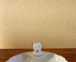 réchauffe-plat enfant en porcelaine