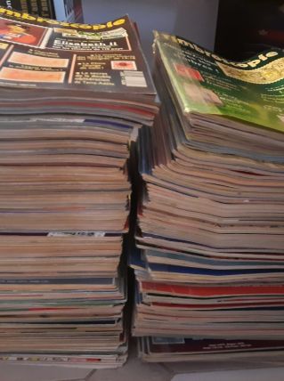 Vends lot magazine Timbroscopie