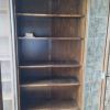 Vitrine haute en bois