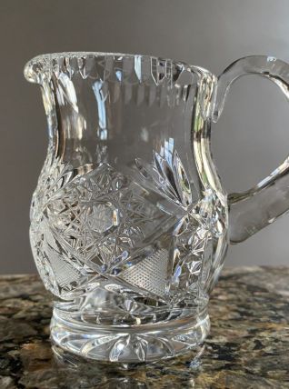 Pichet en cristal de Pologne 