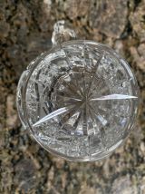 Pichet en cristal de Pologne 