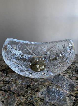 Coupe en cristal de Pologne 
