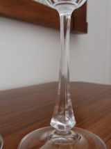 Lot 6 flutes à champagne gravées belle qualité