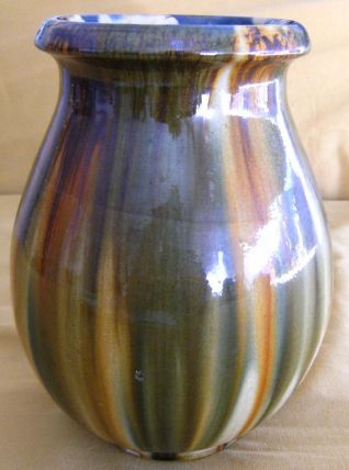vase céramique vernissé vallauris joseph calvas blanchon