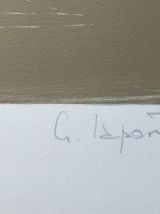 Georges LAPORTE Lithographie EA Signée