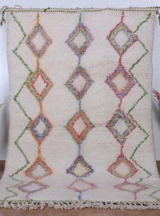 252x158cm Tapis Marocain 