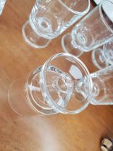 Ensemble de 6 verres à liqueur transparents LUMINARC