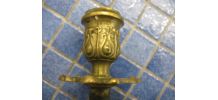 chandelier baroque en laiton