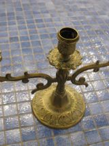 chandelier baroque en laiton
