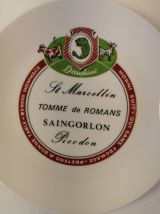 Lot De 8 assiettes en porcelaine Champs Elysées Paris