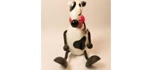 Vintage Tirelire Toby le Chien JOUET Made in France