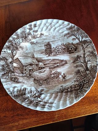 Plat rond Ridgway 