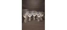 Service de verres en cristal – 12 pièces