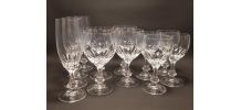 Service de verres en cristal – 12 pièces