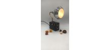 Lampe industrielle, Detournement d'objet