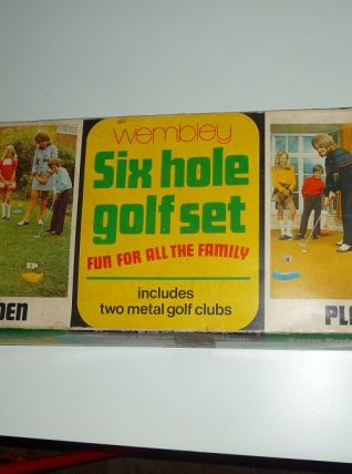 Je u mini golf WEMBLEY SIX HOLE GOLF SET