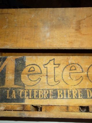 Caisse en bois Bières METEOR