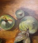Petit tableau huile sur toile