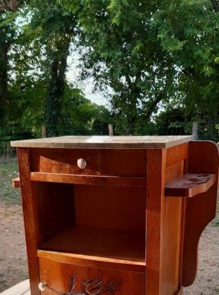 table de chevet art deco