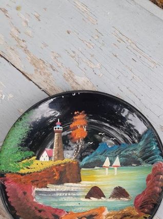 Assiette decorative DUQUENNE