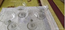 12 coupes à champagne vintage 