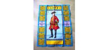 Torchon calendrier 1977
