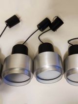 lot de 4 lustres vintage