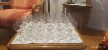 Lot de 12 Verres à eau et 11 Verres à vin