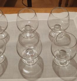 6 Verres à apéritif ou dégustation