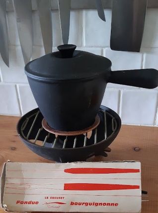 service a fondue bourguignonne le creuset