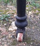 Lit simple fer forge NAPOLEON III