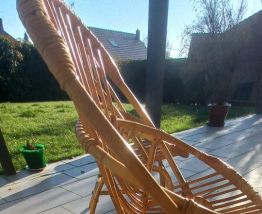 Fauteuils en rotin