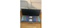 Malette Poker Premium - Ensemble de 500 Jetons, 2 Jeux de Ca