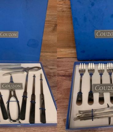 2coffrets couzon  Pour coquillages et crustacés