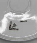 Plat à Gâteau en Porcelaine de France style Fragonard XVIIIè