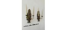 Bougeoirs vintage Bois