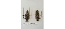 Bougeoirs vintage Bois