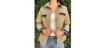 Veste Denim Afro