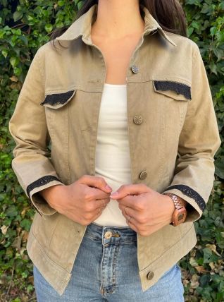 Veste Denim Afro