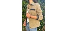 Veste Denim Afro