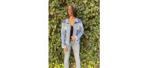 Veste Denim Mili Bleu