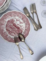 9 assiettes et saladier FONTEBASSO
