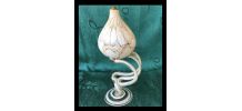 Lampe à huile en verre soufflé 