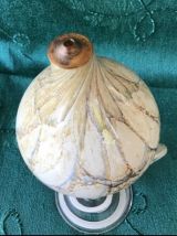 Lampe à huile en verre soufflé 