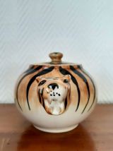 Théière céramique tigre kitsch 
